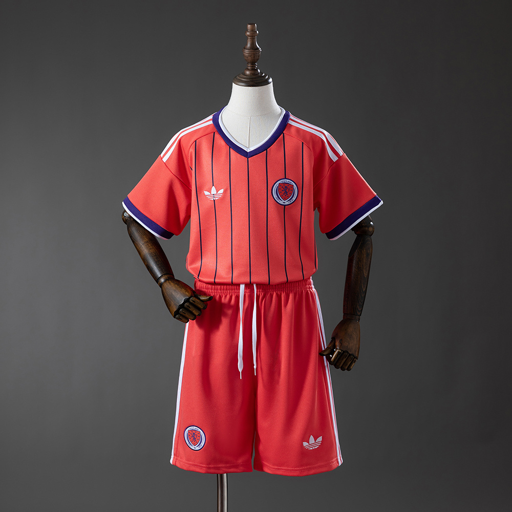 2026 SCOTLAND WORLD CUP AWAY MEN AND KIDS KIT