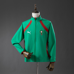 2026 MOROCCO REVERSIBLE JACKET WINDBREAKER - RED &amp; GREEN