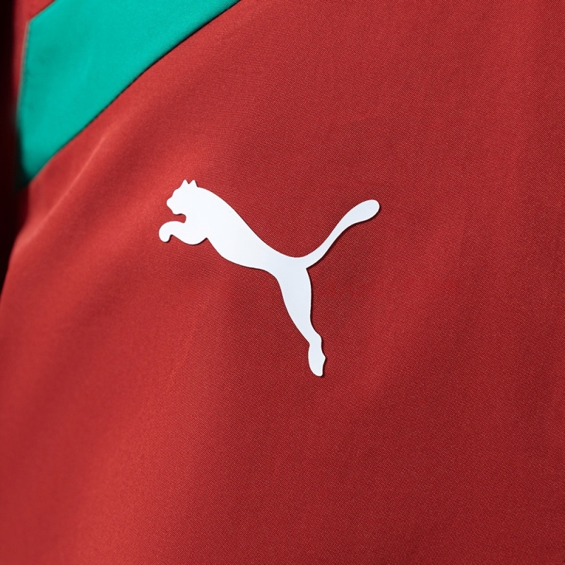 2026 MOROCCO REVERSIBLE JACKET WINDBREAKER - RED &amp; GREEN