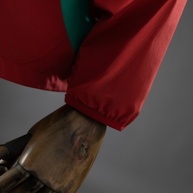 2026 MOROCCO REVERSIBLE JACKET WINDBREAKER - RED &amp; GREEN