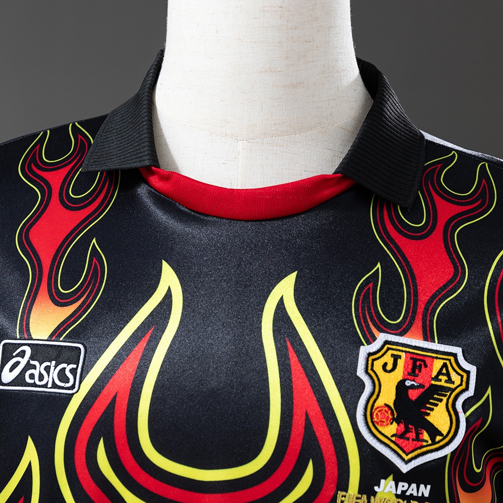 1998 JAPAN GOALKEEPER BLACK FIREWORKS LONG SLEEVE
