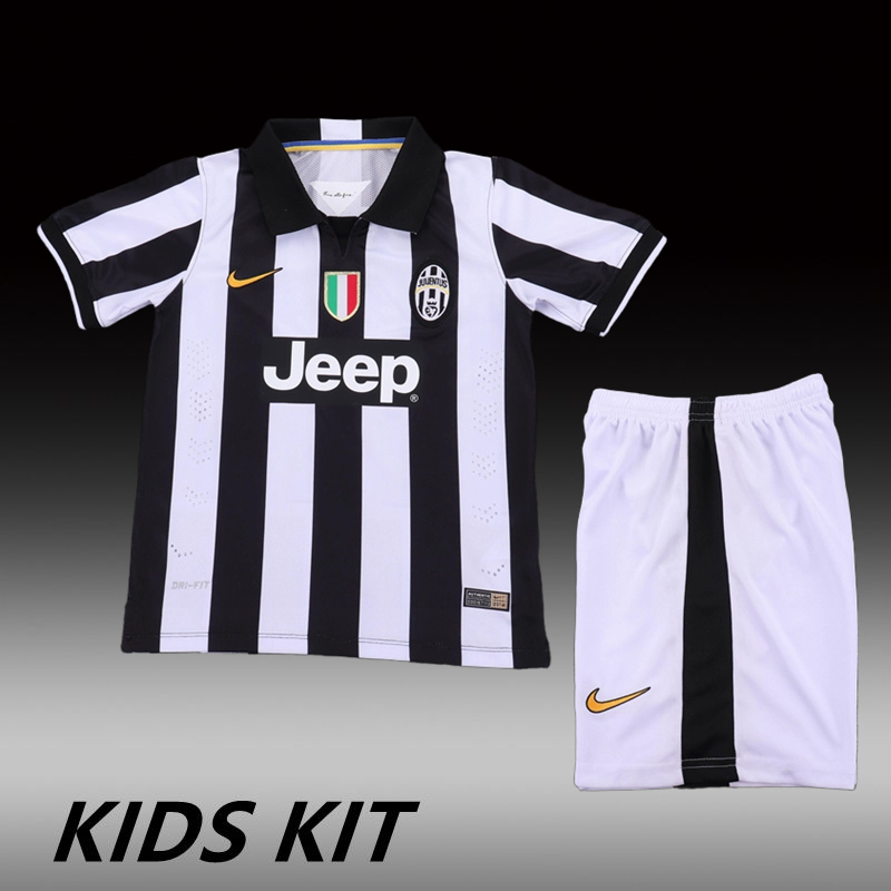 2014-15 JUVENTUS HOME KIDS KIT