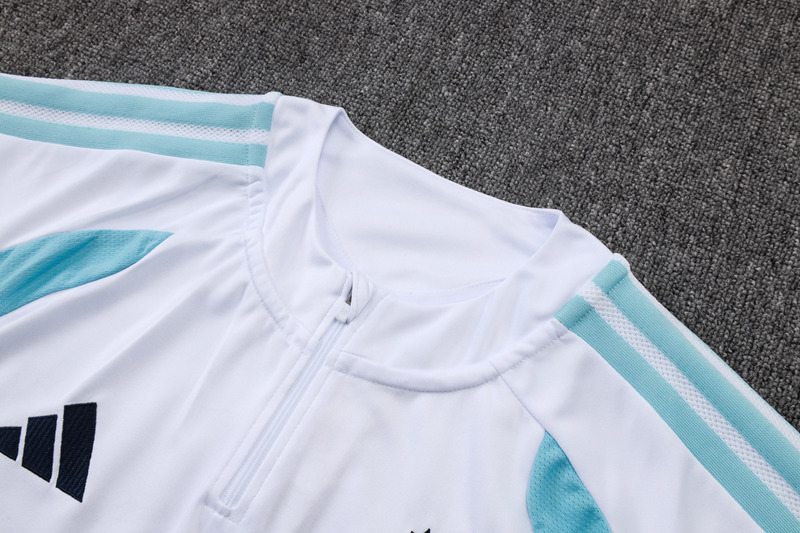2026-27 ARGENTINA TRACKSUITS TRAINING SUIT—WHITE