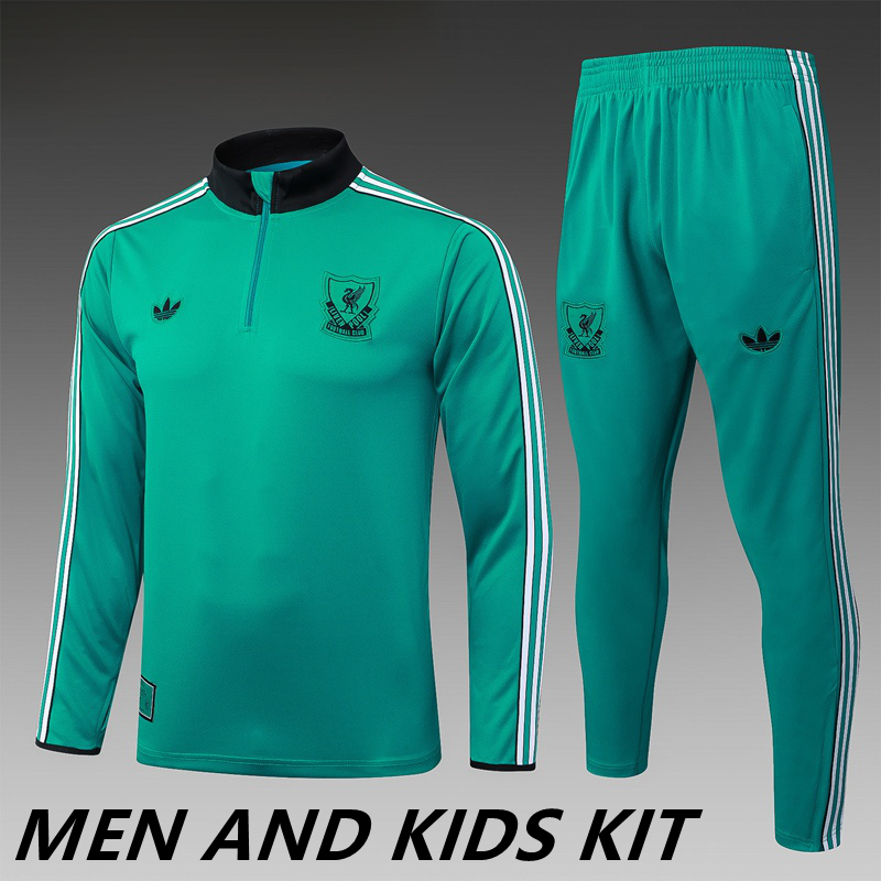 2026-27 LIVERPOOL TRACKSUITS TRAINING SUIT-GREEN