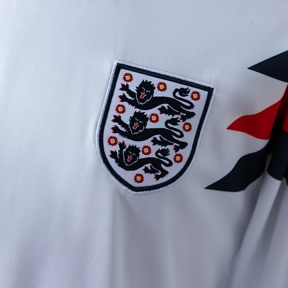 1990 ENGLAND LONG SLEEVE HOME (FAN VERSION)