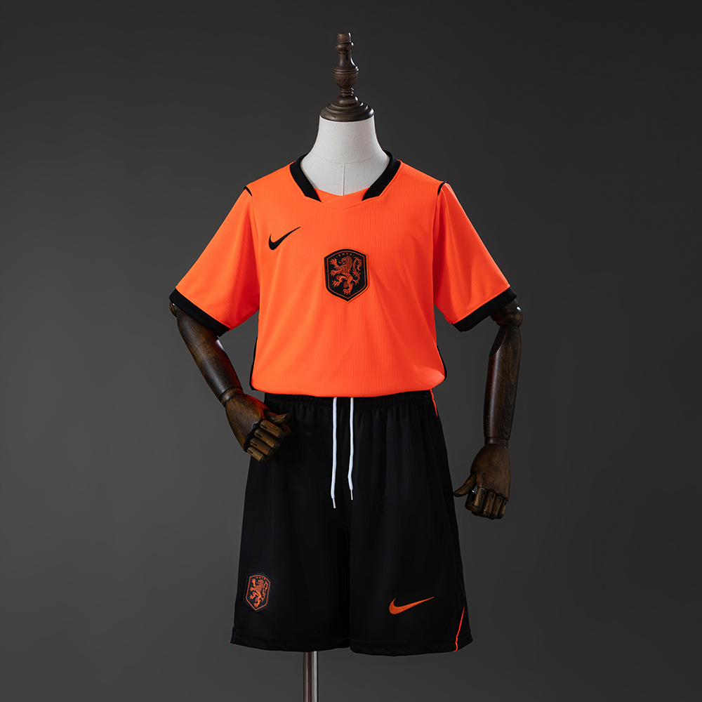 2026 NETHERLANDS WORLD CUP HOME MEN AND KIDS KIT