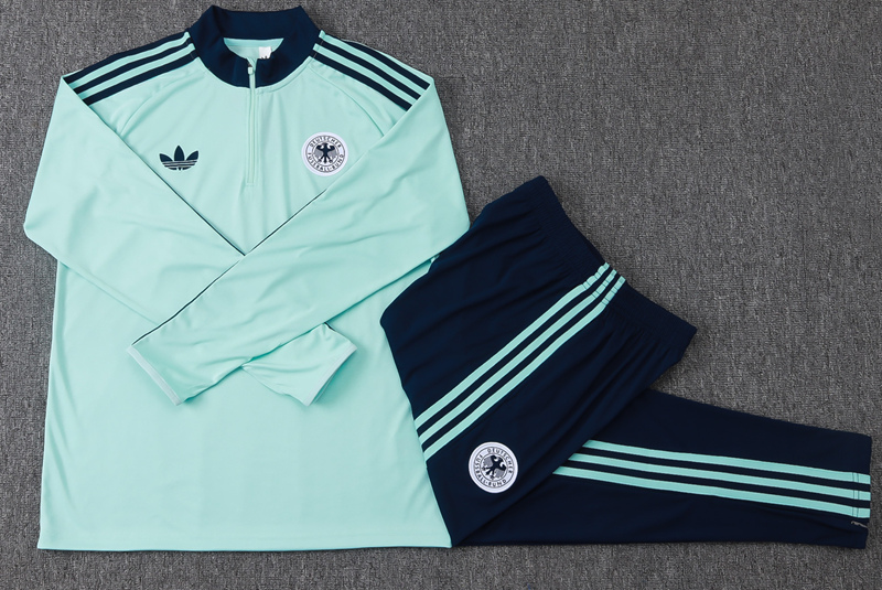 2026-27 GERMANY TRACKSUITS TRAINING SUIT-LIGHT GREEN