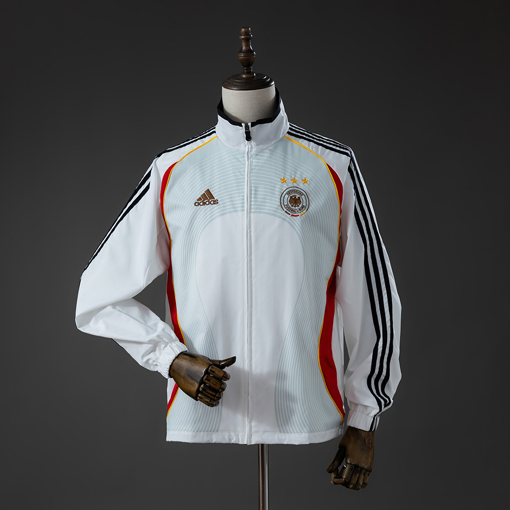 2006 GERMANY TRACK JACKET WINDBREAKER - WHITE