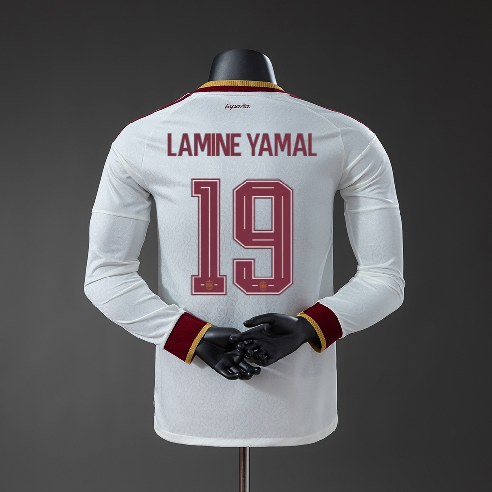 2026 SPAIN WORLD CUP AWAY LONG SLEEVE (PLAYER VERSION)