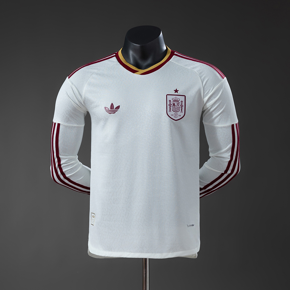 2026 SPAIN WORLD CUP AWAY LONG SLEEVE (PLAYER VERSION)