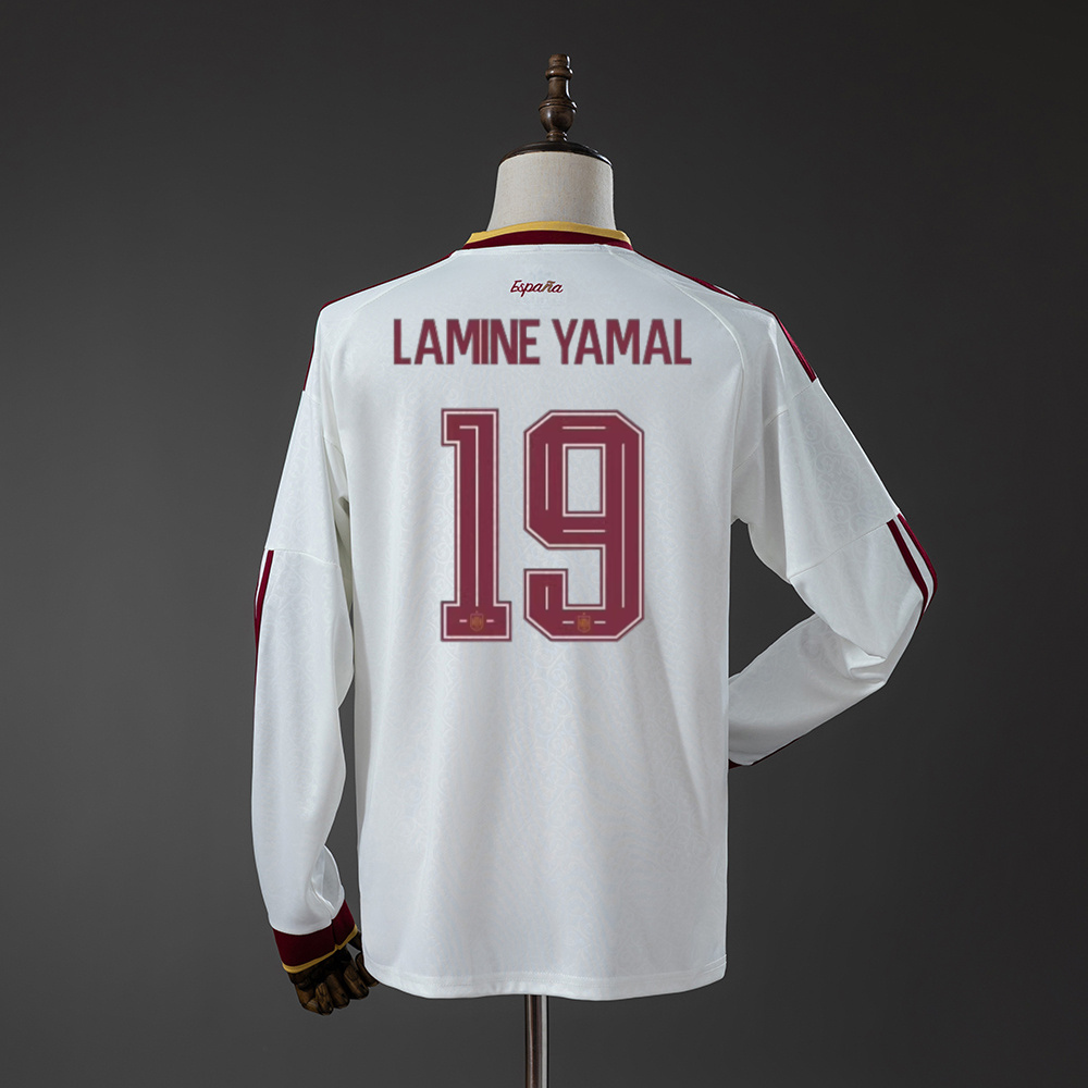 2026 SPAIN WORLD CUP AWAY LONG SLEEVE (FAN VERSION)