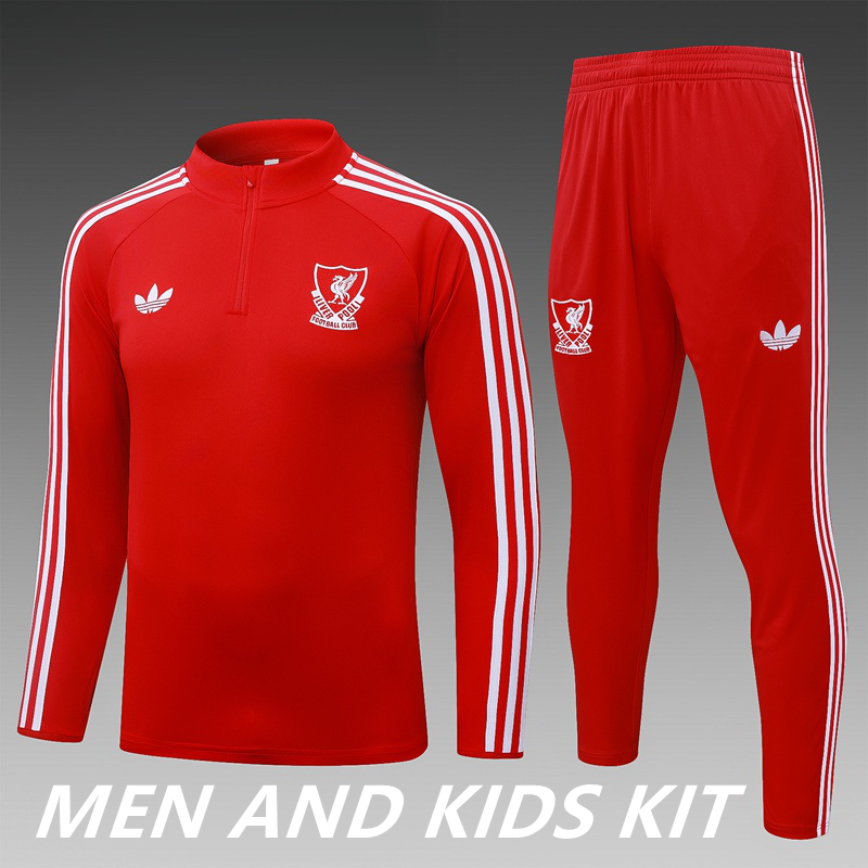 2026-27 LIVERPOOL TRACKSUITS TRAINING SUIT-RED