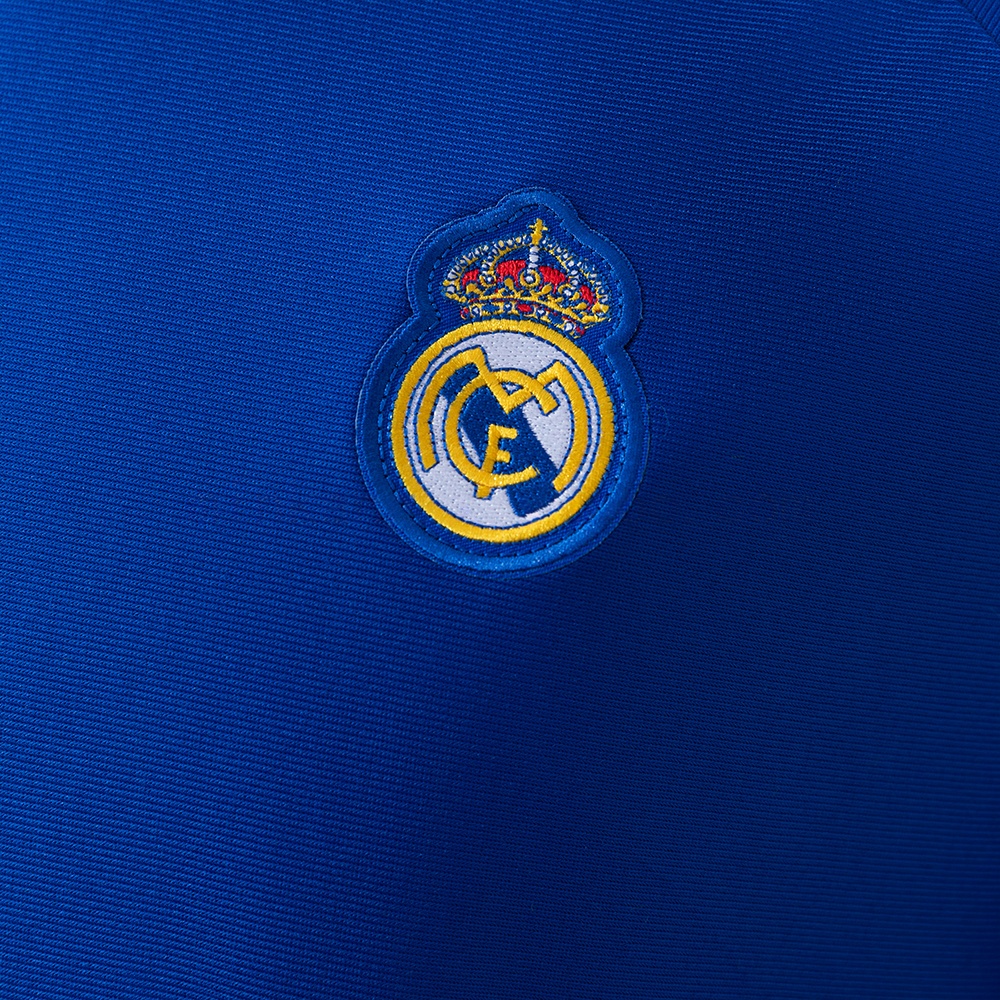 REAL MADRID TERRACE ICONS LONG SLEEVE T-SHIRT BLUE