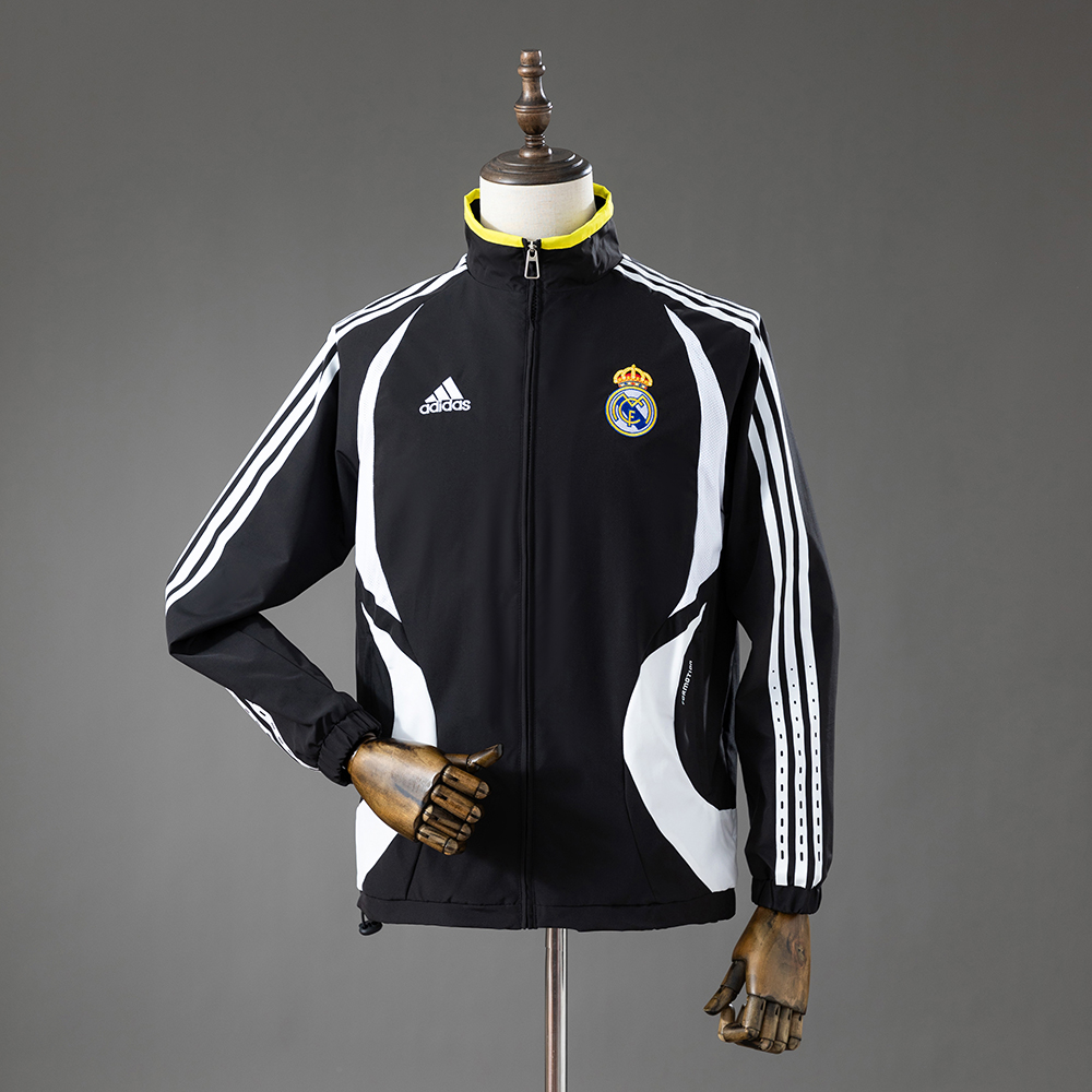 2006-07 REAL MADRID RETRO WINDBREAKER - BLACK