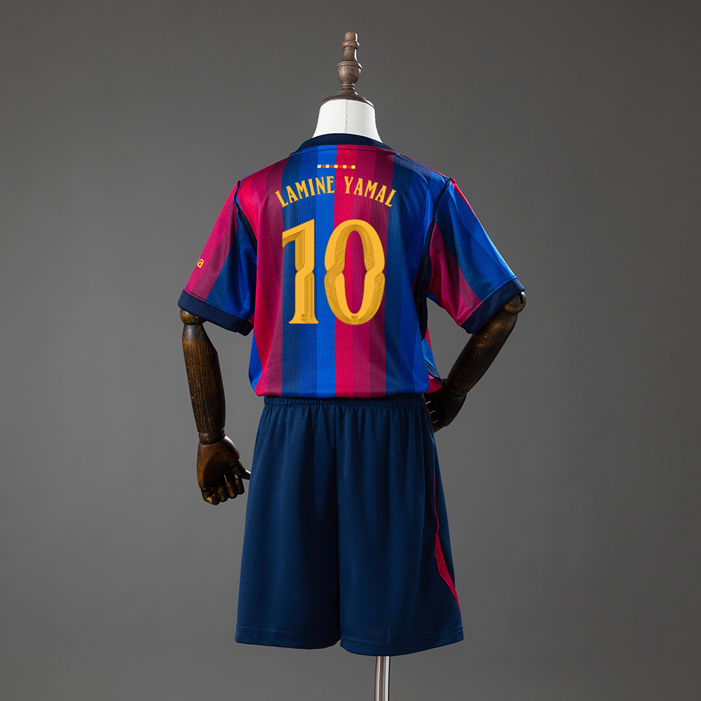 2026-27 BARCELONA HOME MEN AND KIDS KIT