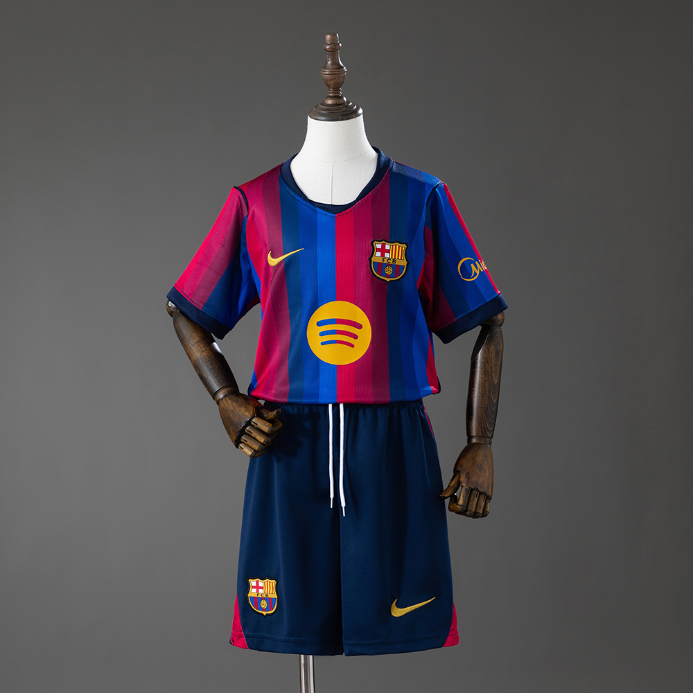2026-27 BARCELONA HOME MEN AND KIDS KIT