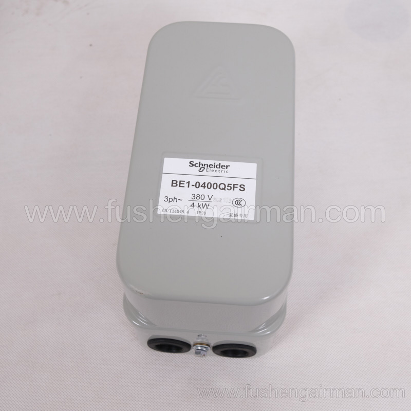 2108060083 Fusheng genuine piston compressor BE10400Q5FS Schneider electromagnetic switch 4KW/TA-80