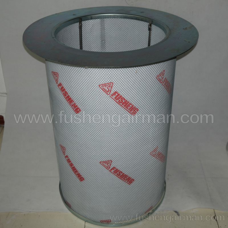 2116010126 Fusheng genuine screw compressor 102.6CMM oil separator bushing with gasket