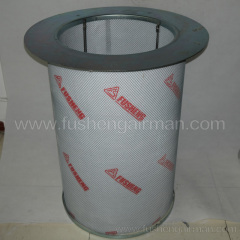 2116010126 Fusheng genuine screw compressor 102.6CMM oil separator bushing with gasket