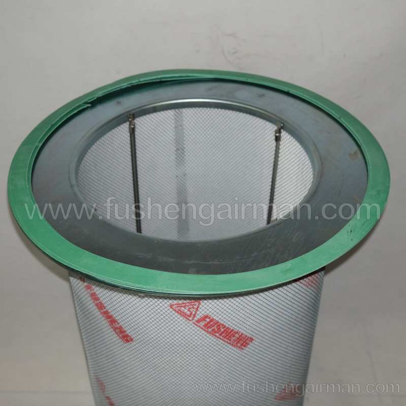 2116010126 Fusheng genuine screw compressor 102.6CMM oil separator bushing with gasket