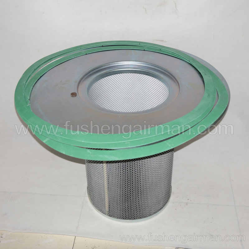 2116010127 Fusheng genuine 300-350-375-400 air compressor oil separator subsleeve with gasket
