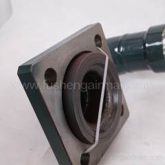 2606414690 Fusheng genuine screw air compressor SF90W body exhaust pipe with flange metal braided pipe