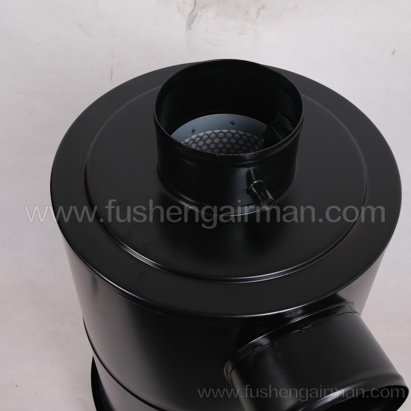 2605542090 Fusheng genuine screw compressor air filter assembly with built-in main air filter and safety filter.