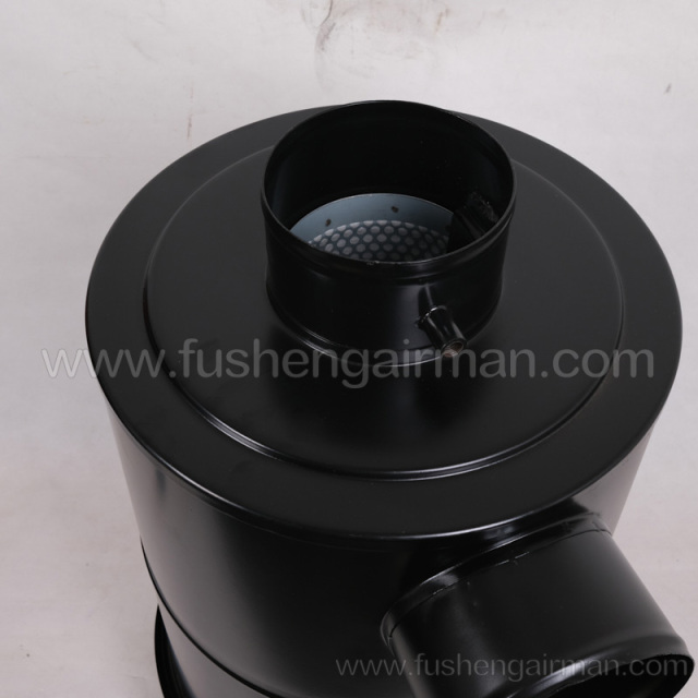 2605542090 Fusheng genuine screw compressor air filter assembly with built-in main air filter and safety filter.