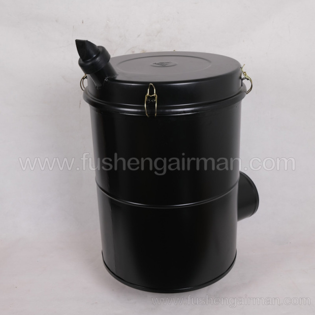 2605542090 Fusheng genuine screw compressor air filter assembly with built-in main air filter and safety filter.