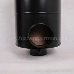 2605542090 Fusheng genuine screw compressor air filter assembly with built-in main air filter and safety filter.
