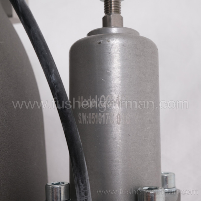 2104050194 Fusheng genuine screw compressor metric FSL-120B-S inlet valve with servo cylinder