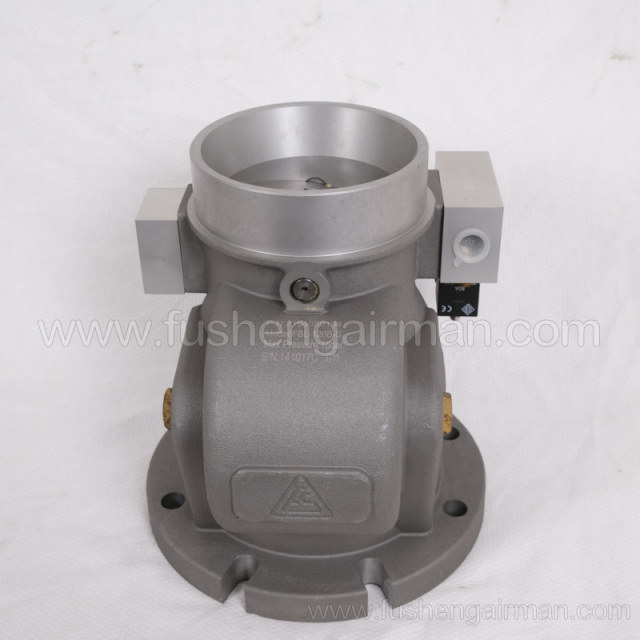 2104050194 Fusheng genuine screw compressor metric FSL-120B-S inlet valve with servo cylinder