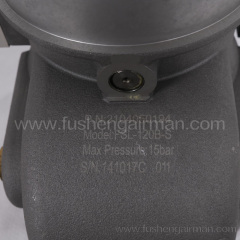 2104050194 Fusheng genuine screw compressor metric FSL-120B-S inlet valve with servo cylinder