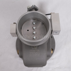 2104050194 Fusheng genuine screw compressor metric FSL-120B-S inlet valve with servo cylinder