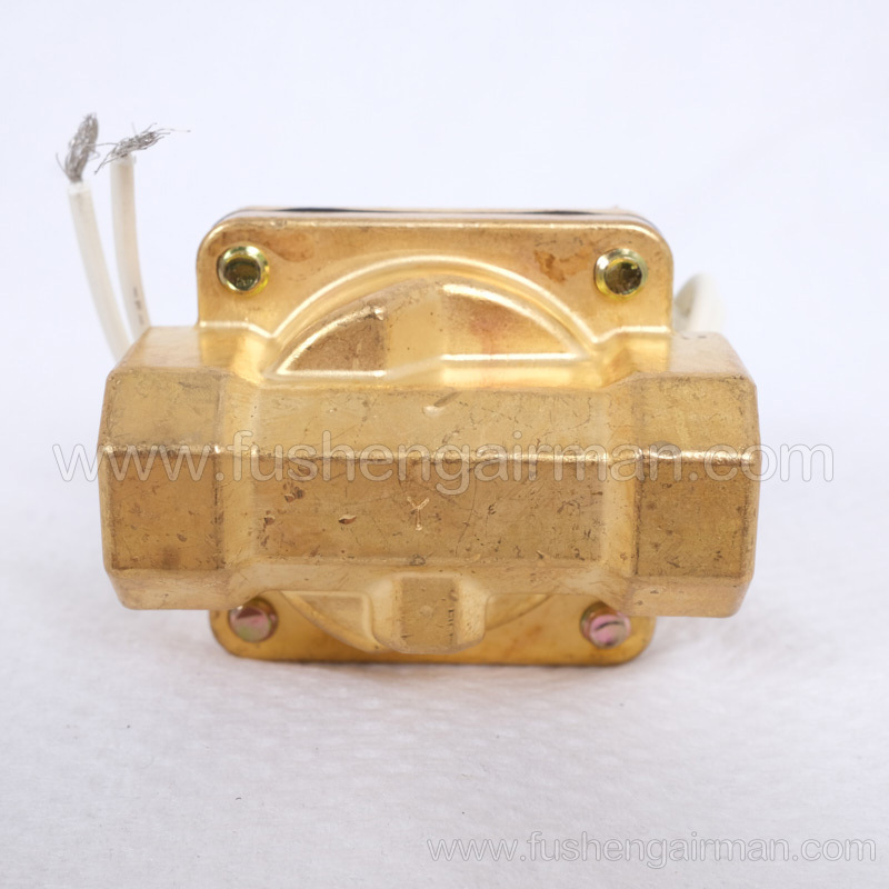 2104090172=9313915-252104-K Fusheng genuine screw air compressor 1/2" 2-position 2-way solenoid valve