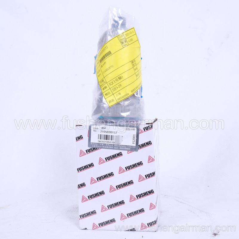 2105030152 Fusheng genuine oil-free screw compressor water cup SMC/AD402 for ZW155