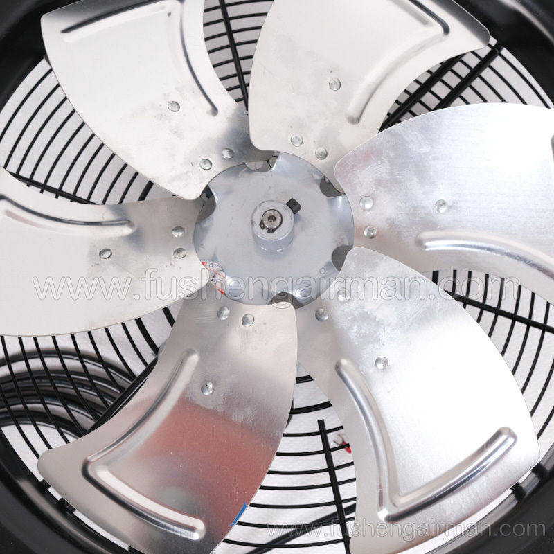2106130096=9332823-B640D418-1 Fusheng Genuine Screw Air Compressor 18" Axial Fan