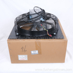 2106130096=9332823-B640D418-1 Fusheng Genuine Screw Air Compressor 18" Axial Fan