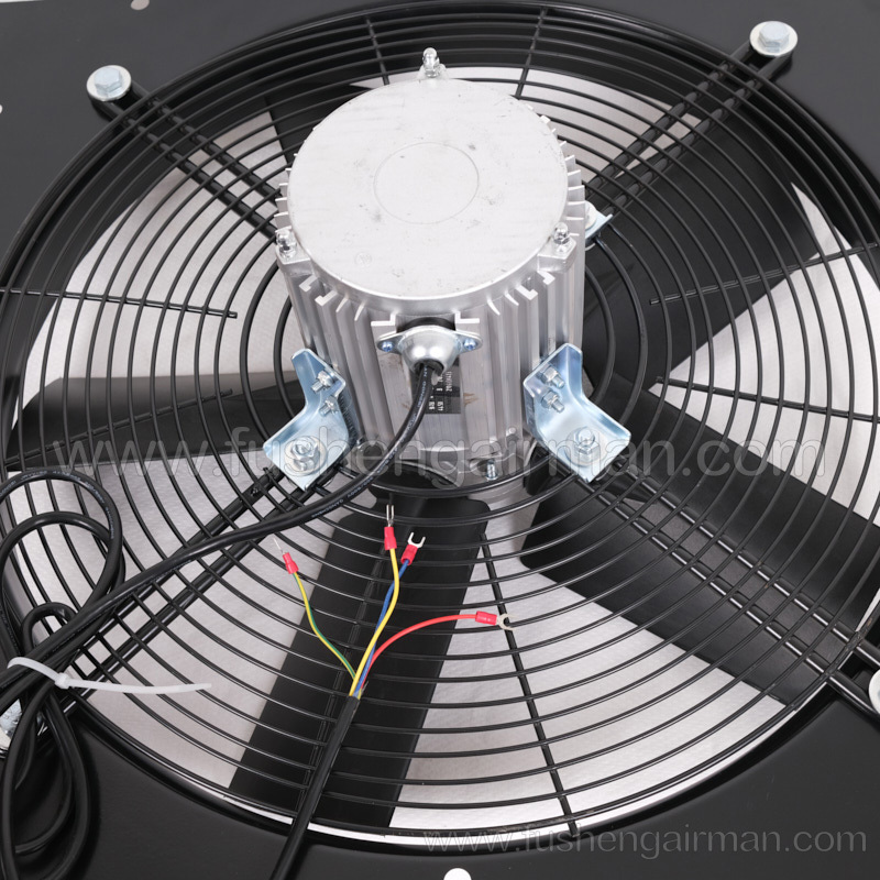 2106130413=9332824-B6DZ0122-2B Fusheng screw machine 1.1KW380V22″ axial fan
