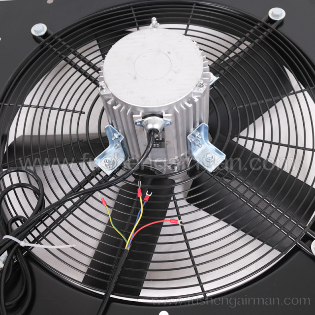 2106130413=9332824-B6DZ0122-2B Fusheng screw machine 1.1KW380V22″ axial fan