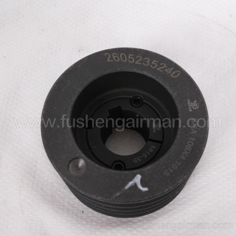 2605235240 Fusheng genuine screw compressor SF22 series body pulley SPA108*4 groove