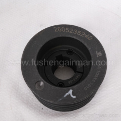 2605235240 Fusheng genuine screw compressor SF22 series body pulley SPA108*4 groove