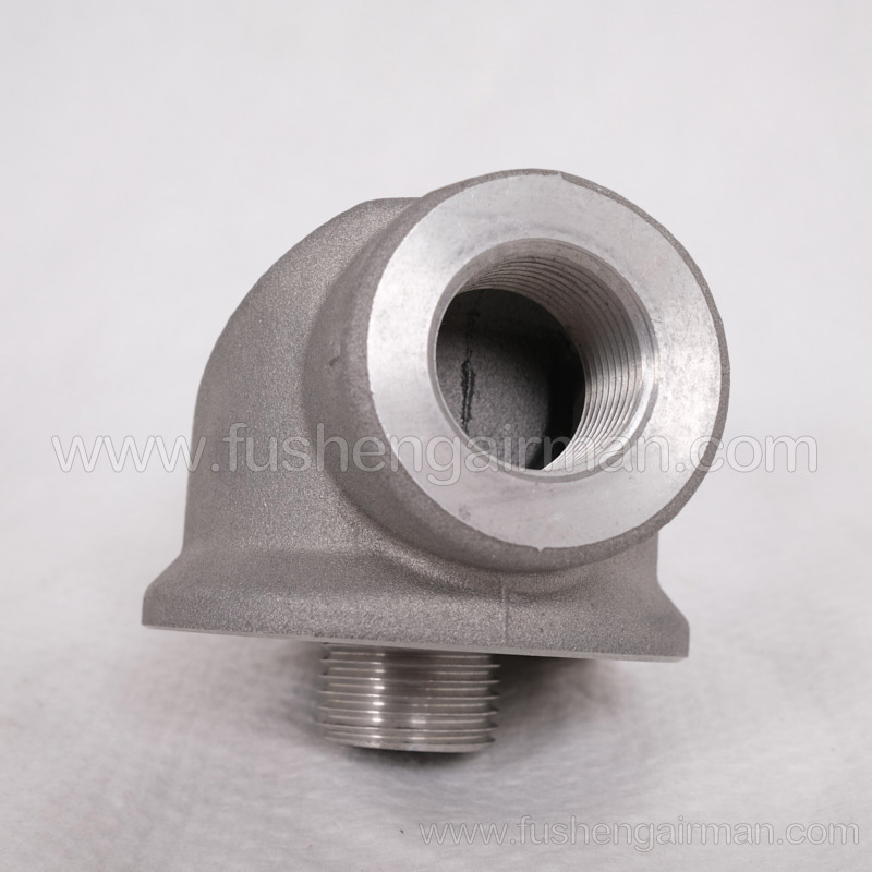 2606271520 Fusheng Genuine Screw Compressor SA220-400 Oil Filter Holder Coarse Threaded Socket