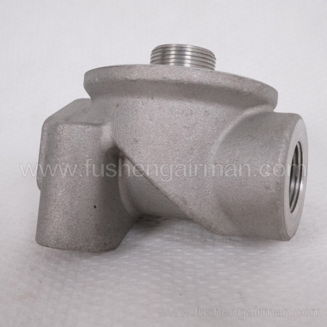 2606271670 Fusheng screw compressor SA220-400 oil filter holder fine thread screw port