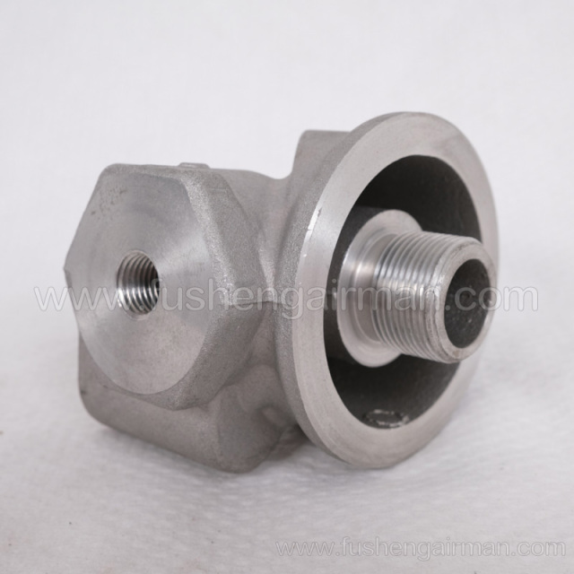 2606271670 Fusheng screw compressor SA220-400 oil filter holder fine thread screw port
