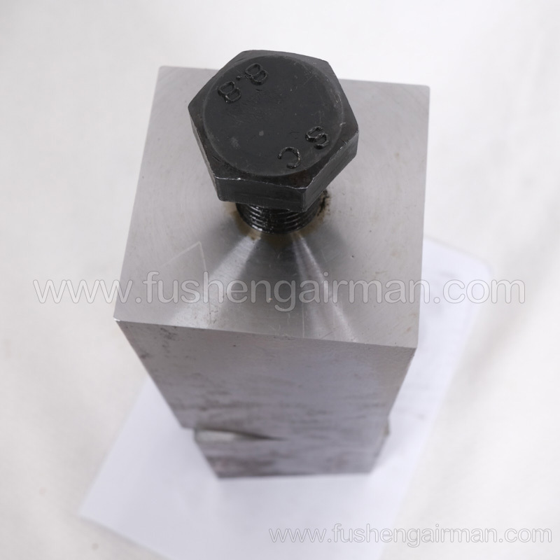 260637S17020190 Fusheng genuine screw compressor oil and gas tank support rotating bracket cast iron