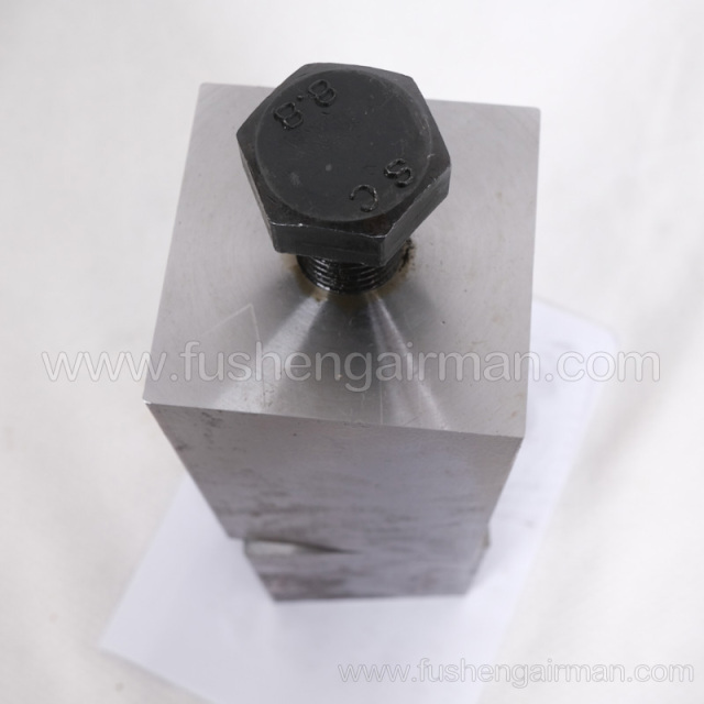 260637S17020190 Fusheng genuine screw compressor oil and gas tank support rotating bracket cast iron