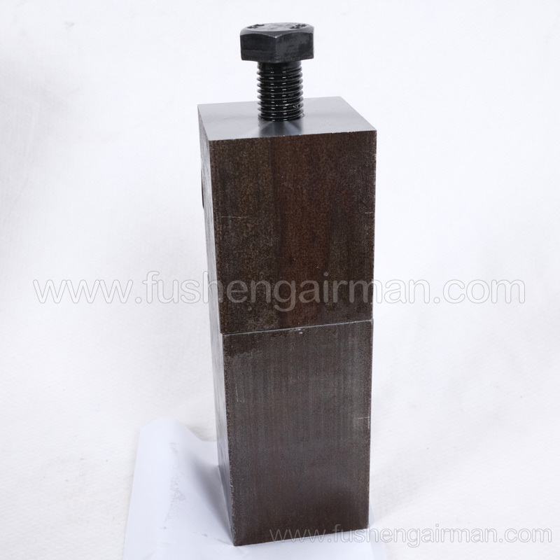 260637S17020190 Fusheng genuine screw compressor oil and gas tank support rotating bracket cast iron