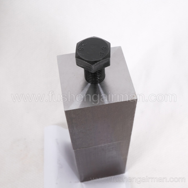 260637S17020190 Fusheng genuine screw compressor oil and gas tank support rotating bracket cast iron