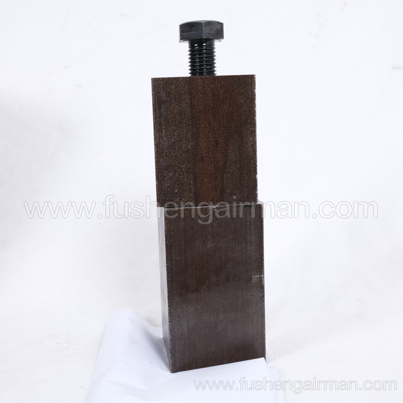 260637S17020190 Fusheng genuine screw compressor oil and gas tank support rotating bracket cast iron